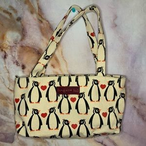 Bungalow 360 Penguin Love shoulder purse